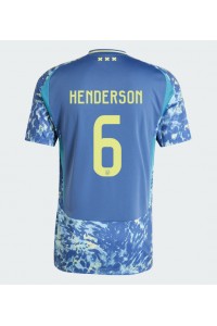 Ajax Jordan Henderson #6 Voetbaltruitje Uit tenue 2024-25 Korte Mouw